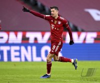 Fussball 1. Bundesliga Saison 21/22: FC Bayern Muenchen - 1. FSV Mainz 05