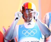 Olympische Spiele 2006 Turin - Training Rodeln Herren