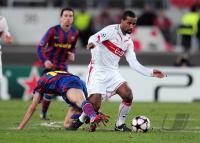 FUSSBALL  International CHL 09/10 : VfB Stuttgart -  FC Barcelona