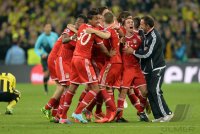 Fussball Champions League Finale 2013:  Borussia Dortmund - FC Bayern Muenchen