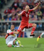 Fussball  1. Bundesliga  13/14: FC Bayern Muenchen - Borussia Moenchengladbach