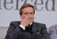 FUSSBALL  1. BUNDESLIGA  09/10   Sportdirektor Horst Heldt (VfB Stuttgart)