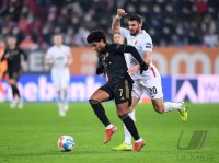 Fussball 1. Bundesliga Saison 21/22: FC Augsburg - FC Bayern Muenchen