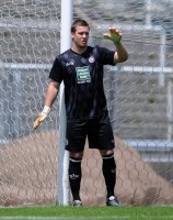 U19 Fussball Bundesliga : Torwart Chris Keilmann (1. FC Kaiserslautern)