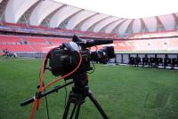 FUSSBALL WM 2010: Die Fernsehanstalten bereiten sich auf die TV Uebertragung vor