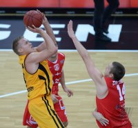 Basketball 1. Bundesliga 2013/2014 Testspiel: Walter Tigers Tuebingen - Antwerpen Giants