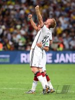 FUSSBALL WM 2014, FINALE: JUBEL Weltmeister Deutschland