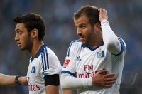 Fussball, Bundesliga Relegation 2013/2014: Hamburger SV - Greuther Fuerth