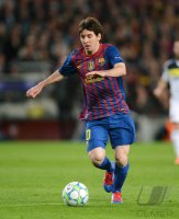 FUSSBALL INTERNATIONAL  CHL HALBFINALE 11/12: Lionel Messi (Barca)