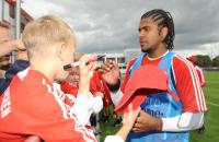 Fussball 1. Bundesliga: Training beim FC Bayern Muenchen