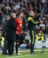 FUSSBALL INTERNATIONAL CHL ACHTELFINALE 12/13: Real Madrid - Manchester United FC