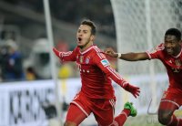 Fussball  1. Bundesliga  13/14: JUBEL Thiago Alcantara (FC Bayern Muenchen)