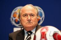 FIFA Pressekonferenz mit Praesident Blatter