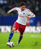 FUSSBALL, 1. BUNDESLIGA, 23. Spieltag: Hamburg, BERG Einzelaktion