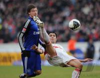 FUSSBALL  1. BUNDESLIGA  09/10    VfB Stuttgart - Hamburger SV