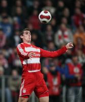 Fussball  FC Bayern Muenchen  Klose am Ball