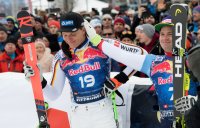 Ski Alpin Kitzbuehel 2018; Abfahrt Sieger Thomas Dressen (GER)