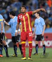 FUSSBALL WM 2010, VIERTELFINALE: Uruguay - Ghana