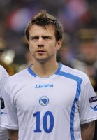 Fussball International EM 2012-Qualifikation:  Zvjezdan Misimovic (Bosnien-Herzegowina)