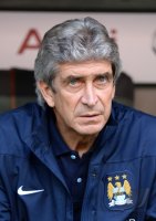 Fussball International Audi Cup 2013: Trainer Manuel Pellegrini (Manchester City)