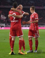 Fussball  1.Bundesliga   Saison 17/18: FC Bayern Muenchen - RB Leipzig