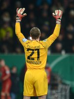 FUSSBALL DFB POKAL  Saison 2012/2013:  Torwart Alexander Manninger (FC Augsburg)