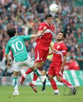 Fussball 1. Bundesliga: Bremen - Stuttgart
