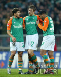 Fussball 1. Bundesliga: Bremen, VALDEZ, KLASNIC UND AILTON