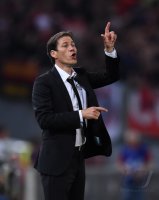 FUSSBALL SERIE A 2013/2014:  Trainer Rudi Garcia (AS Rom)