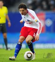 FUSSBALL, 1. BUNDESLIGA, 23. Spieltag: Hamburg, BERG Einzelaktion