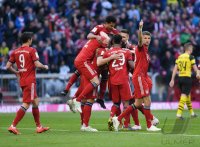 Fussball 1. Bundesliga Saison 18/19: FC Bayern Muenchen - Borussia Dortmund