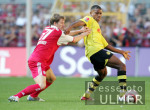 Fussball 1. Bundesliga: Dortmund - Bayern, Zweikampf