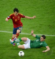 Fussball International Europameisterschaft 2012: Spanien - Irland
