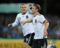 Fussball International  U 20 Laenderspiel:  JUBEL Deutschland
