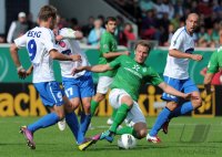 FUSSBALL  DFB Pokal 1. Hauptrunde 2011: 1. FC Heidenheim - Werder Bremen