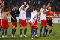 Fussball 1. Bundesliga: Hamburg - Frankfurt