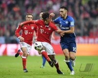 Fussball 1. Bundesliga Saison 16/17: FC Bayern Muenchen - FC Schalke 04