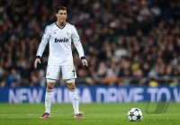FUSSBALL INTERNATIONAL CHL ACHTELFINALE 12/13:  Cristiano Ronaldo (Real Madrid)