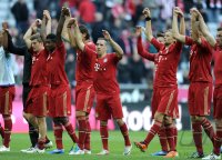Fussball 1. Bundesliga, Saison 2011/2012:  FC Bayern Muenchen - Hertha BSC Berlin