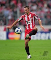 Fussball Champions League  Saison 2010/2011: Diego Contento (FC Bayern Muenchen)