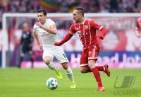 Fussball  1.Bundesliga   Saison 17/18: FC Bayern Muenchen - SV Werder Bremen