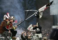 Fussball: St. Pauli - Bayern, FANS
