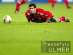 FUSSBALL 1. Bundesliga: Leverkusen, PONTE enttaeuscht am Boden