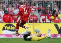 Fussball, 1. Bundesliga: Bayern - Werder