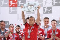 Fussball 1. Bundesliga Saison 17/18: Meister FC Bayern Muenchen
