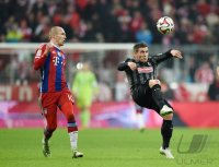 Fussball 1. Bundesliga Saison 14/15: FC Bayern Muenchen - SC Freiburg