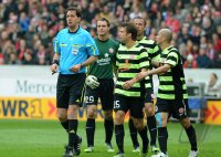 Fussball 1. Bundesliga  Saison 2011/2012 : VfB Stuttgart - 1. FSV Mainz