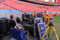 FUSSBALL WM 2010: Die Fernsehanstalten bereiten sich auf die TV Uebertragung vor