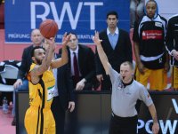 Basketball 1. Bundesliga  13/14  Walter Tigers Tuebingen  - MPH Riesen Ludwigsburg