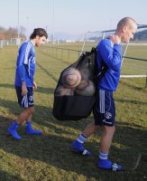 Fussball 1. Bundesliga  Saison 2010/2011 : Raul (FC Schalke 04)